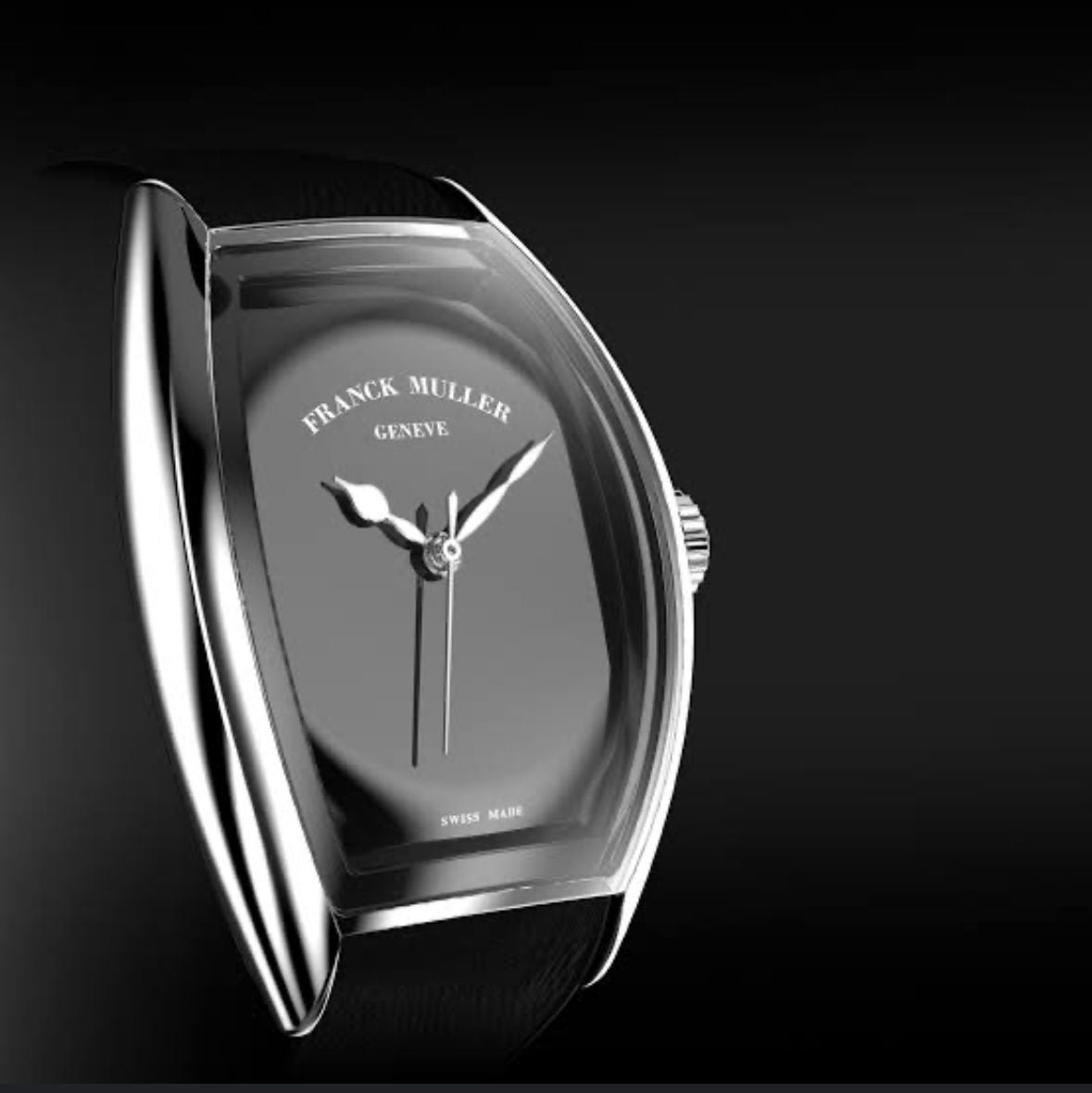 "Vanguard" Rose Gold – Classic Black Dial Luxury Edition