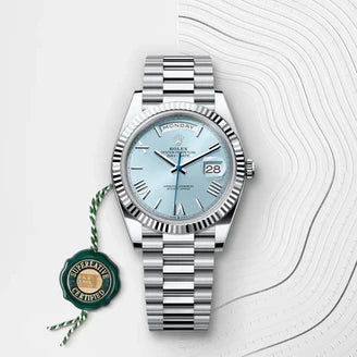 Ice Frost "Executive" – Arctic Blue & Roman Silver