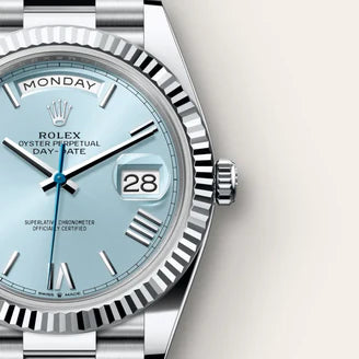 Ice Frost "Executive" – Arctic Blue & Roman Silver