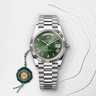 Nordic "Heritage" – Olive Green & Roman Chrome
