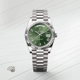 Nordic "Heritage" – Olive Green & Roman Chrome
