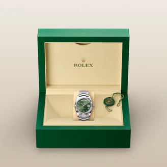 Nordic "Heritage" – Olive Green & Roman Chrome