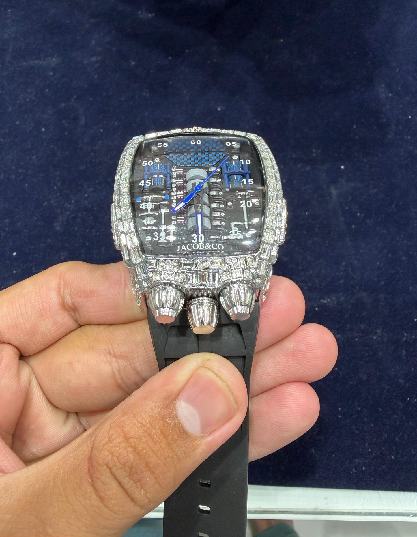 Hyper-Drive "Chiron" Edition – Iced-Out Engine Block Masterpiece