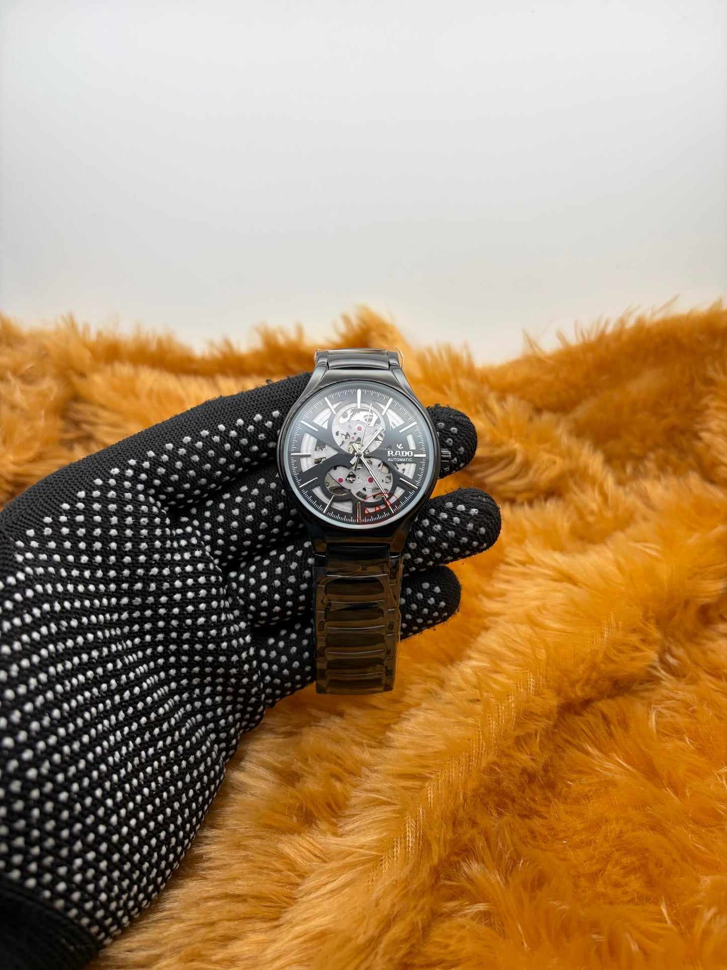 Elite "Cento" Skeleton – Glossy Obsidian Automatic Series