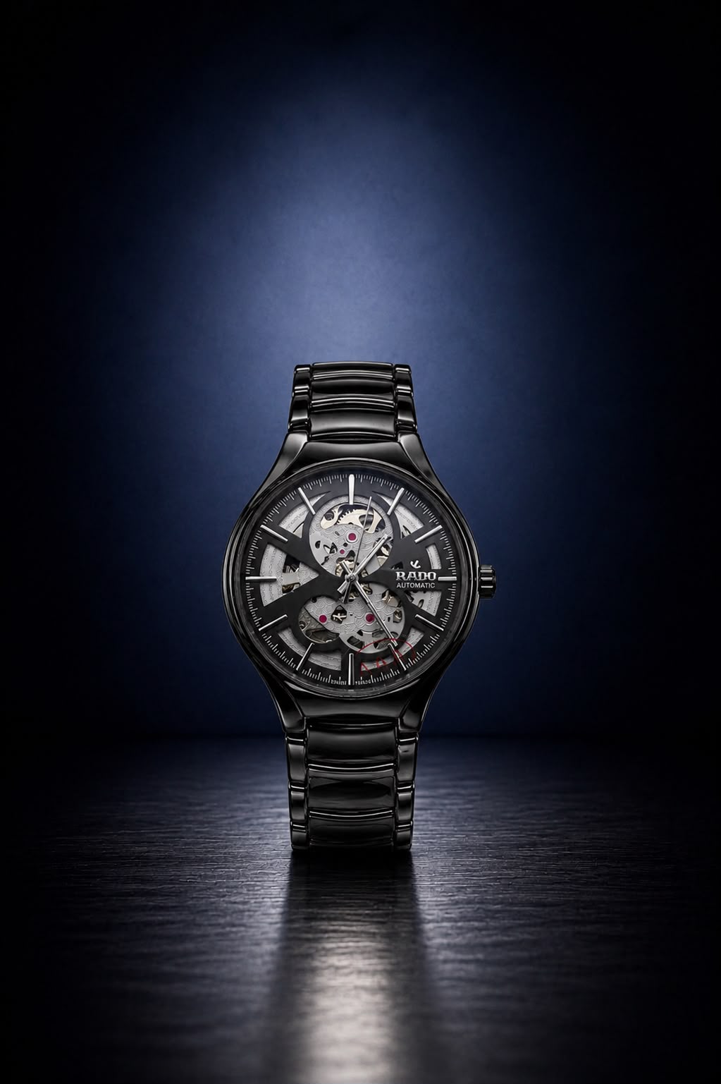 Elite "Cento" Skeleton – Glossy Obsidian Automatic Series